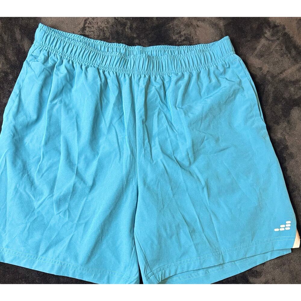 BCG Men’s XL Blue Running Shorts With Liner NWOTs